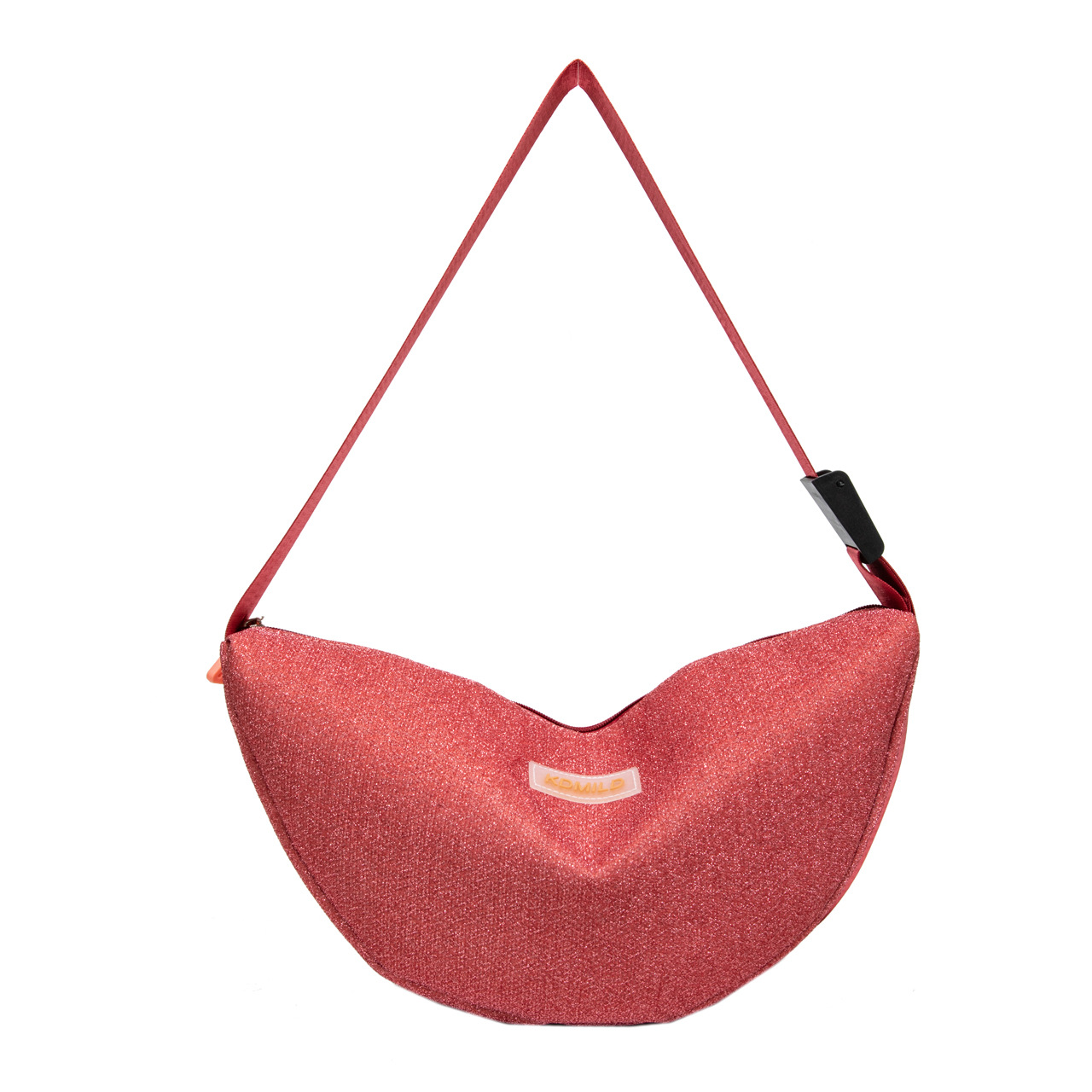 Korean-style fashionable denim bag, women's forest-style washed crossbody bag, trendy commuting single-shoulder bag, versatile dumpling bag Item Picture