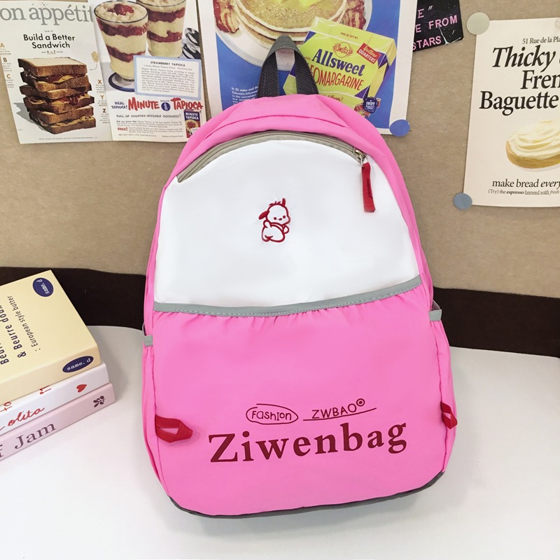 New large-capacity schoolbag for children, girls, and primary school students in grades one, two, and three, lightweight and casual backpacks Specification drawing