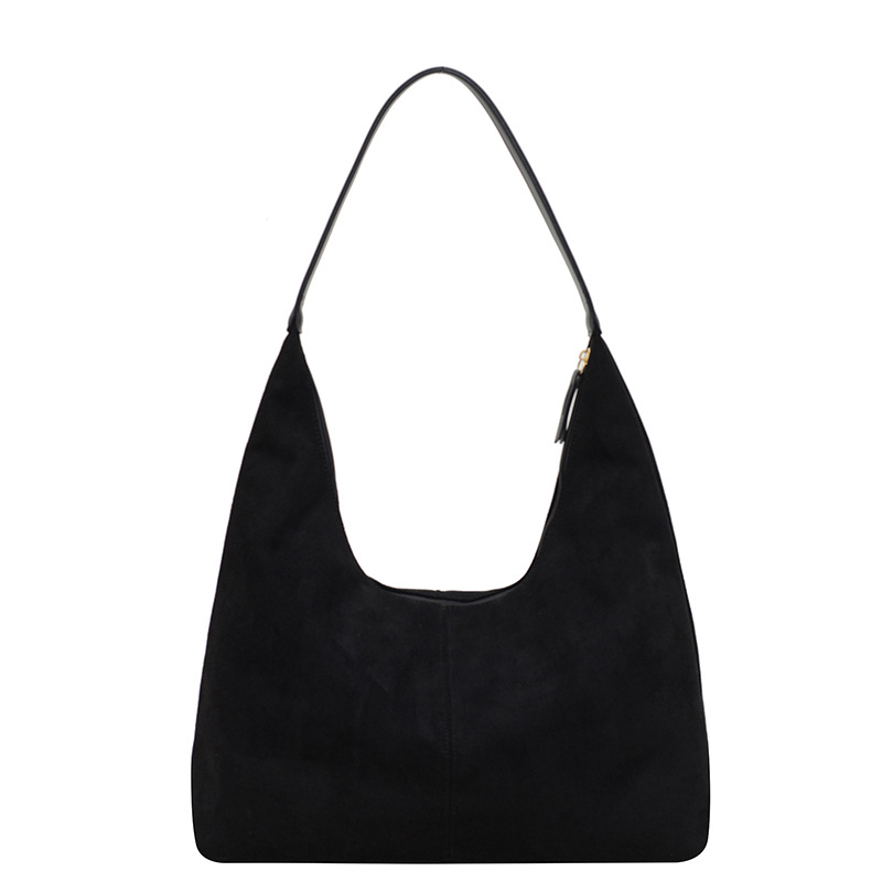The large-capacity commuter tote bag is a new autumn/winter 2024 simple women's bag that is fashionable, versatile and of a niche quality Item Picture