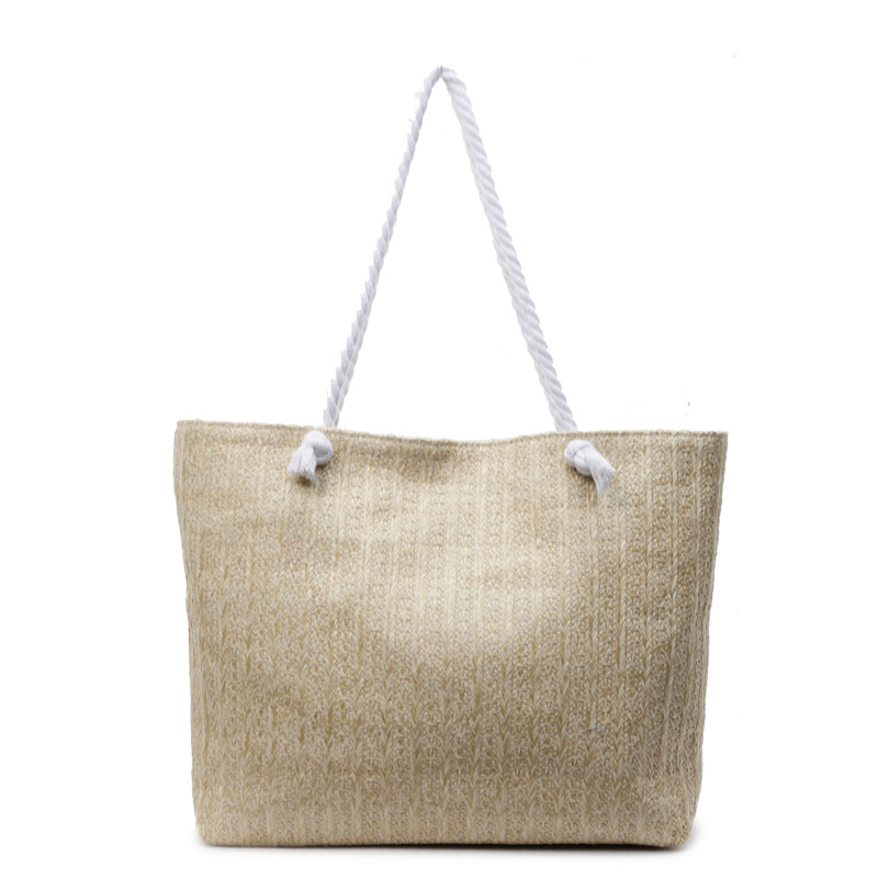 The 2025 summer new style of casual commuting tote bag is a fashionable and simple single-shoulder bag with a large capacity for carrying and underarm Item Picture