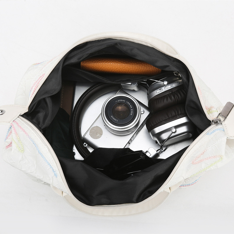 New cross-border high-appearance-level yoga bag, fitness bag, Korean-style casual and versatile luggage bag, large-capacity travel bag details Picture