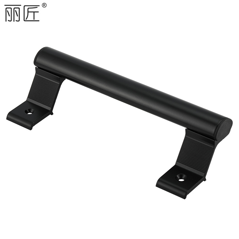 Wholesale engineering project aluminum alloy handles, doors and Windows, sliding doors, single-lock handles, plastic steel sliding doors, exposed door handles details Picture
