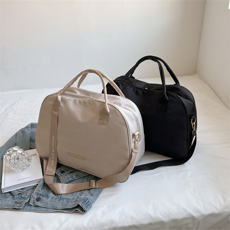 Travel bag trendy brand 2025 new luggage bags, commuter short-distance business trip bags, lightweight wholesale hand-held crossbody fitness bags Specification drawing