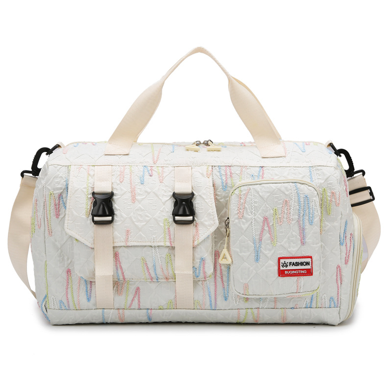 New large-capacity short-distance hand-held travel bag, women's luggage bag, business trip storage bag, portable sports and fitness bag Item Picture