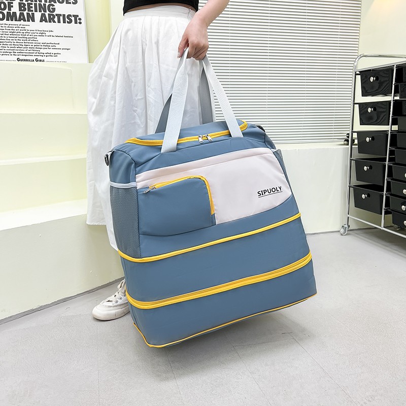 New large-capacity fitness bags, dry and wet separation training bags, luggage bags, waterproof travel bags for both men and women full figure