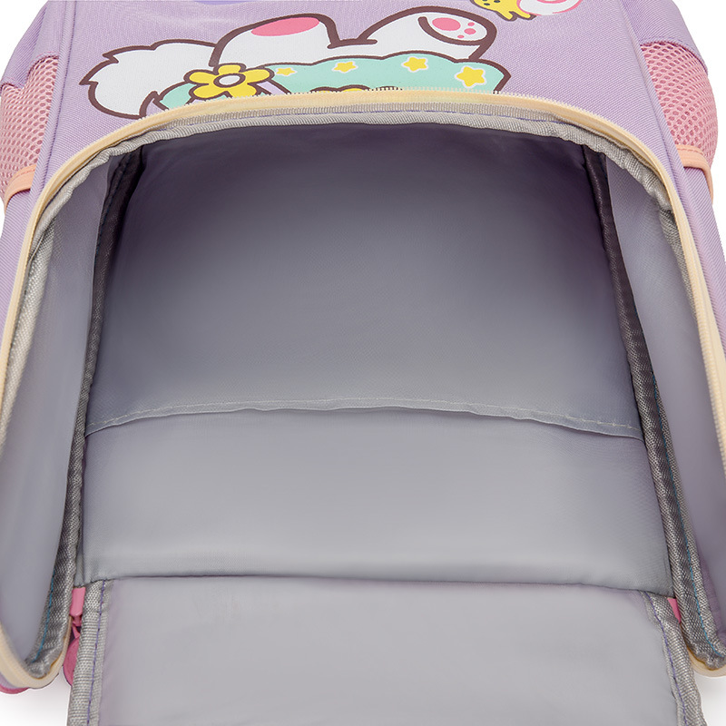 New schoolbag for primary school students from grades one, two to three and five, Korean-style cute cat multi-compartment lightweight backpack Application Scenario