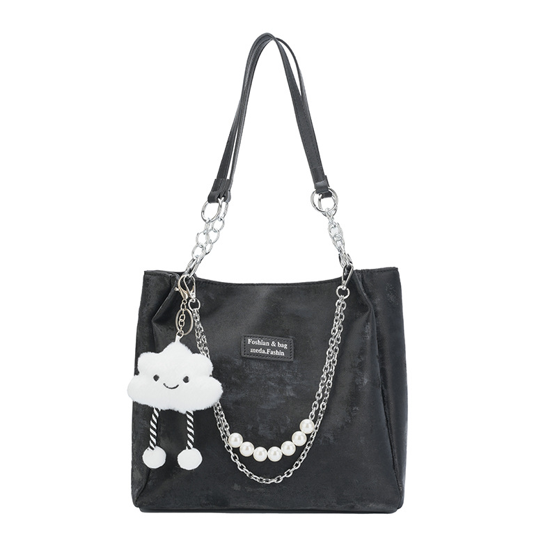 This is a new spring 2025 stylish and high-quality, large-capacity casual tote bag that can be worn on one shoulder and is versatile for commuting Item Picture