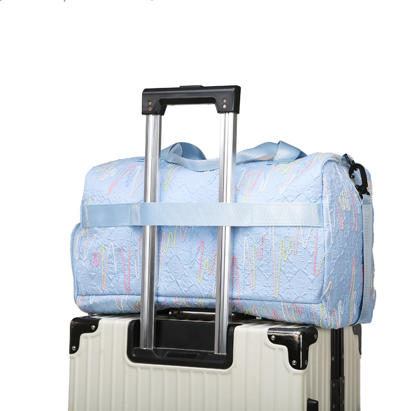 New large-capacity short-distance hand-held travel bag, women's luggage bag, business trip storage bag, portable sports and fitness bag Application Scenario