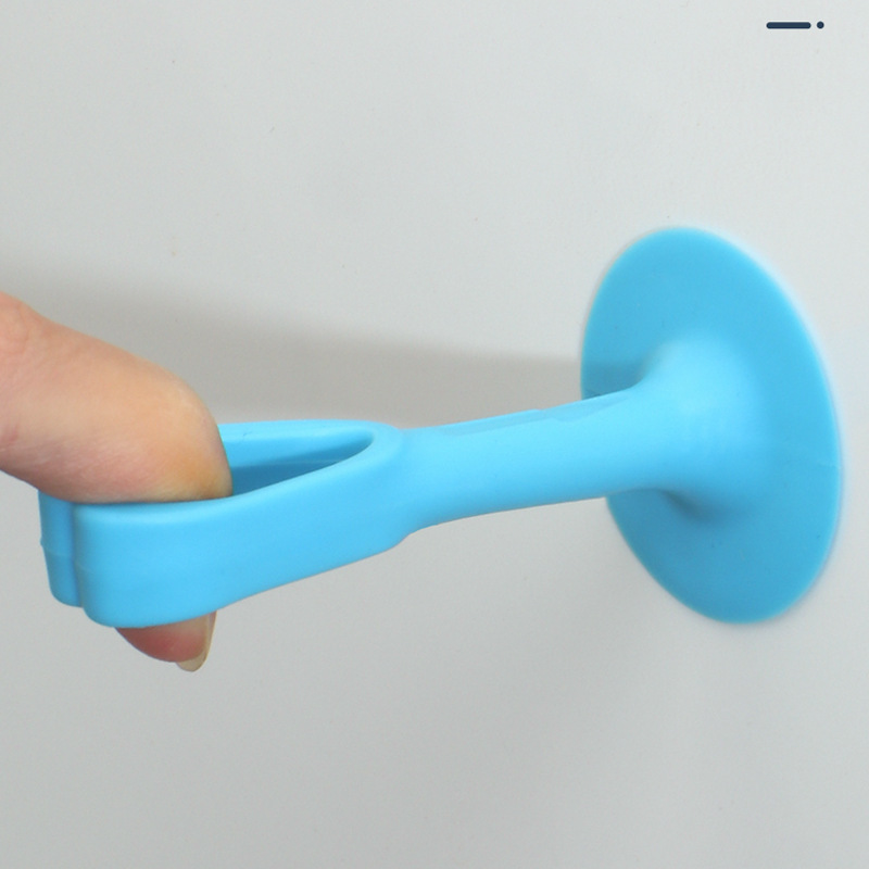 Thickened silicone door rear anti-collision pad, door handle, door stop, rubber door stop, bathroom door bump, door stop, door and window pad Specification drawing