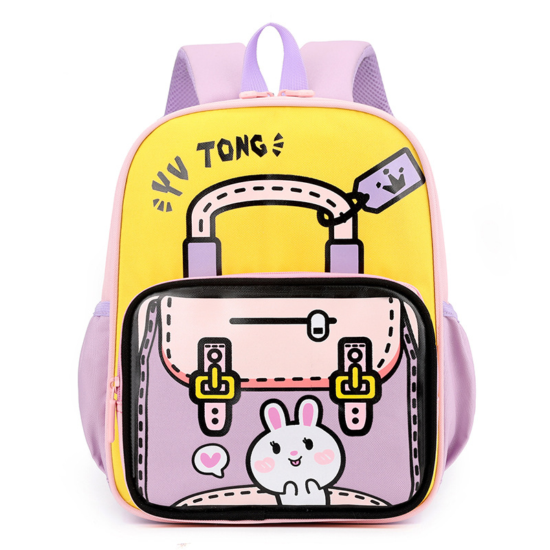 Cross-border children's schoolbags and kindergarten schoolbags, new cartoon cute boys' and girls' backpacks, lightweight and load-reducing backpacks Application Scenario