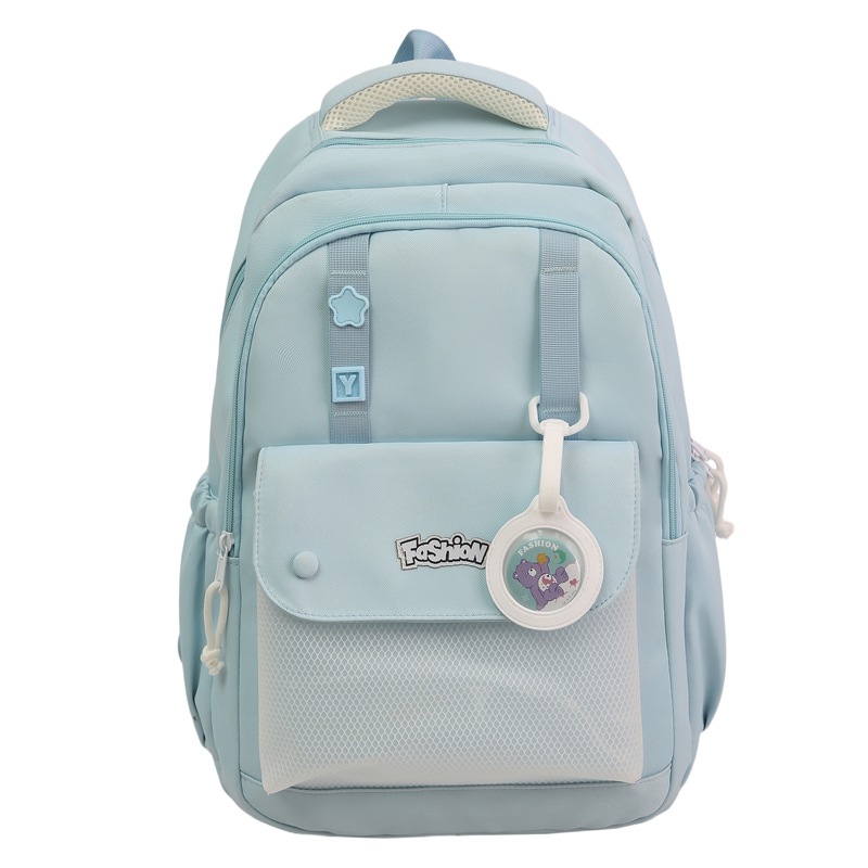 Campus backpacks for Japanese and Korean junior high school students, large-capacity backpacks for college students, high school and junior high school students, high appearance level, cute and versatile Item Picture