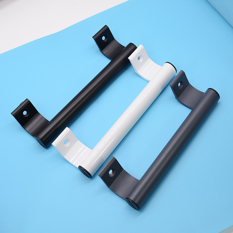 Aluminum alloy handle, sliding door handle, exposed wooden door, balcony glass door, kitchen high-strength metal modern handle Specification drawing