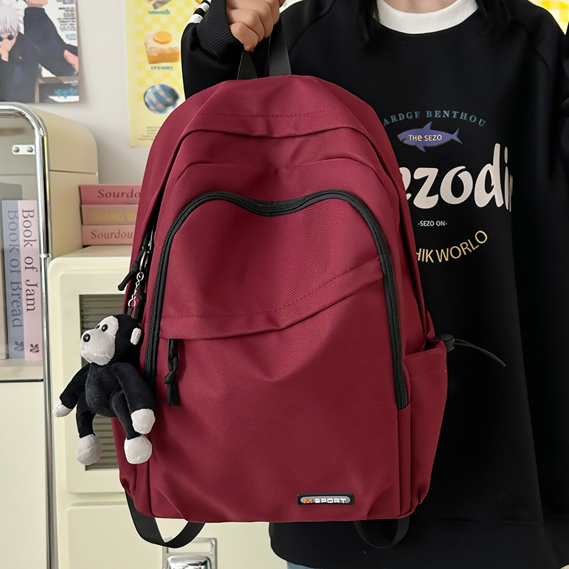 Backpack for girls' outdoor travel 2025 New model backpack for junior high school, senior high school and college students' travel, lightweight and large capacity details Picture
