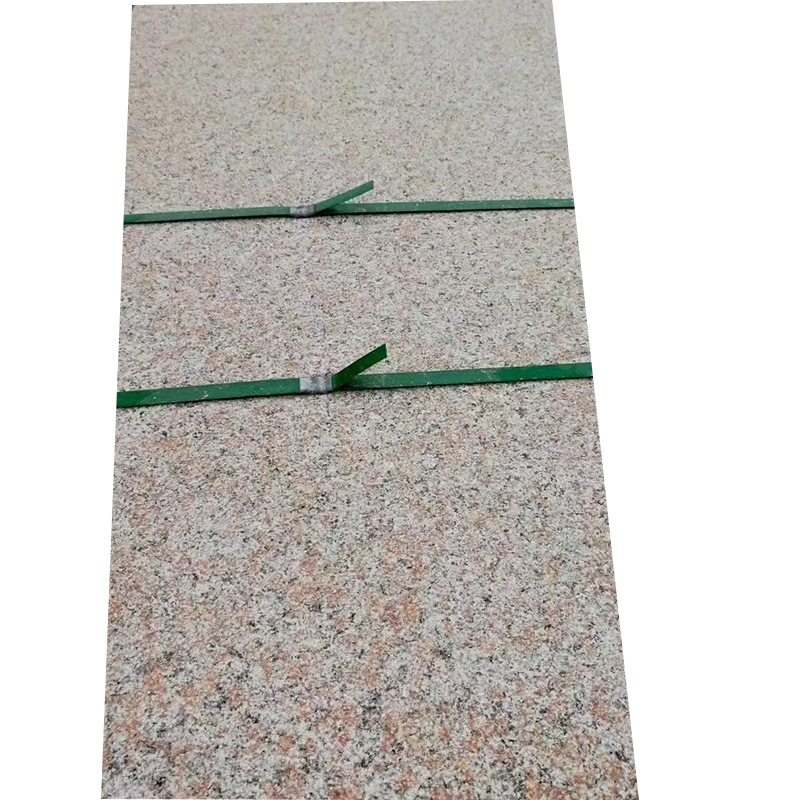 Wulian Red fire-fired slabs, Shandong Red shrimp stone, courtyard square floor tiles, granite, litchi face granite manufacturer Item Picture