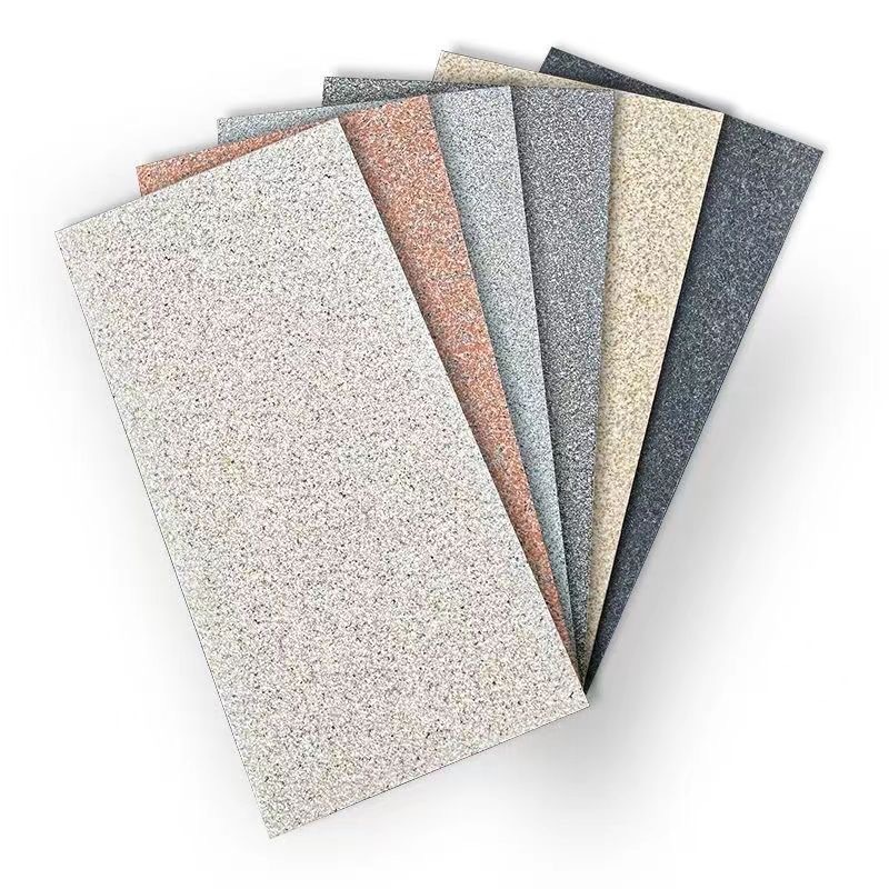Ecological paving stone manufacturer, litchi face ceramic PC bricks, Guifei Red ceramic imitation granite marble floor tiles Application Scenario