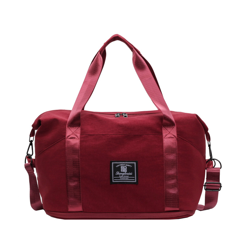 Cross-border expandable portable fitness bag, large-capacity set with a handle, portable luggage bag for business trips, and storage bag for childbirth Item Picture