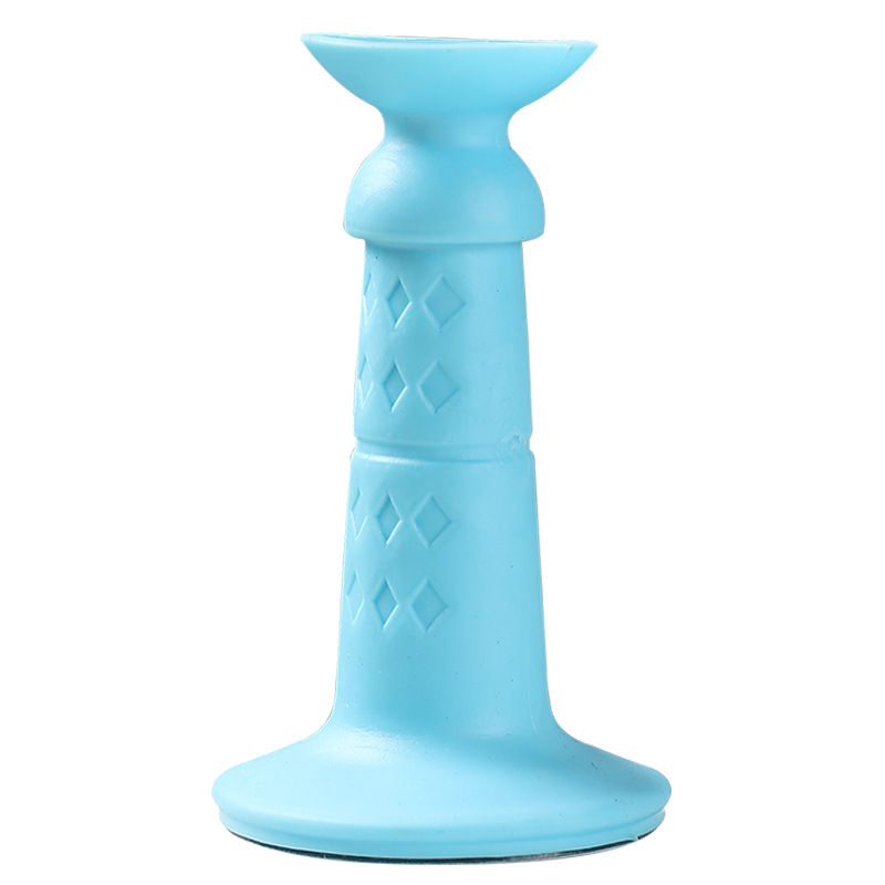 Silicone door stopper anti-collision pad, no need for drilling, door suction, rubber door plug for household door, wall door suction, silent door stop, a magic tool Item Picture