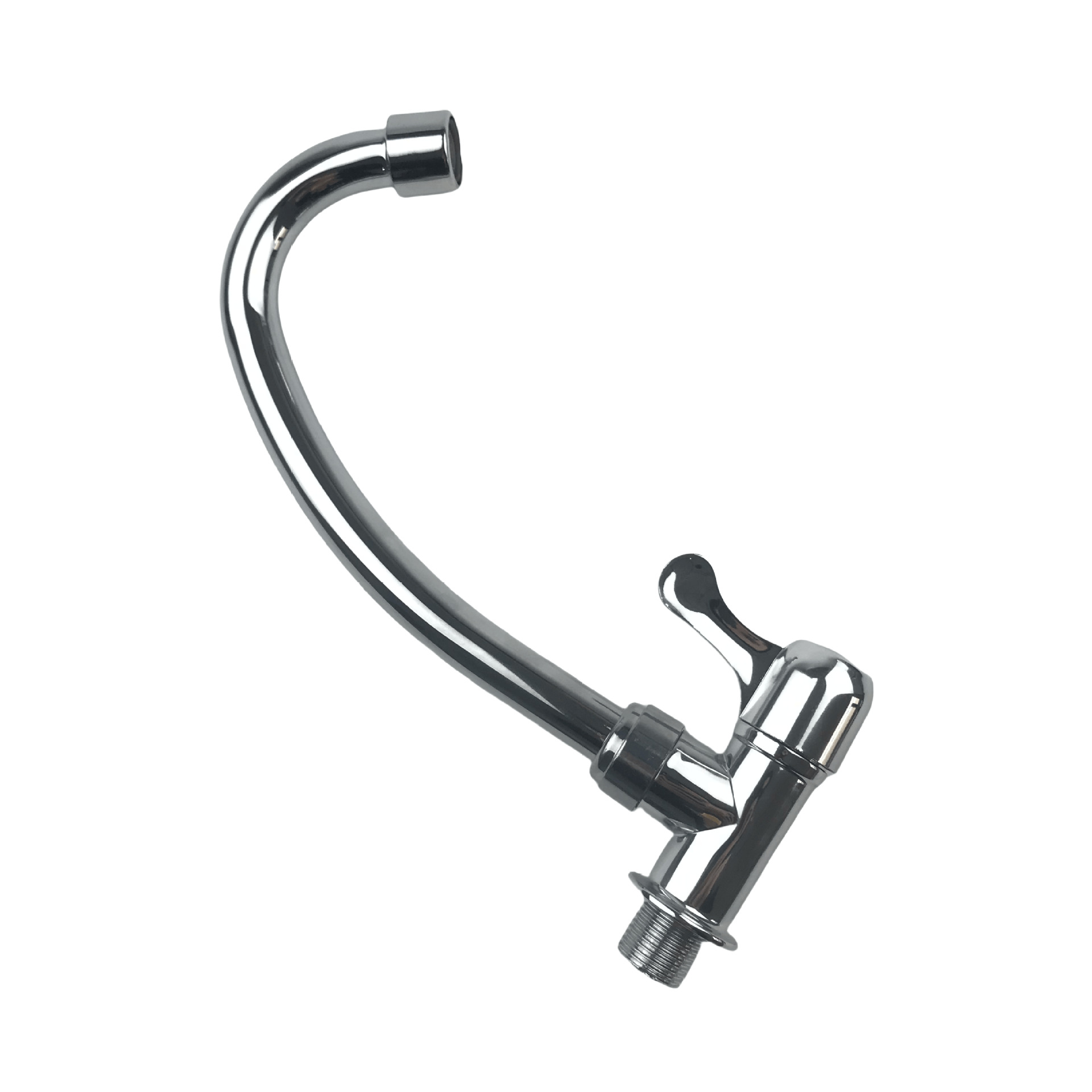 Horizontal sink, sink, single cooling faucet, kitchen wall-mounted faucet factory Application Scenario