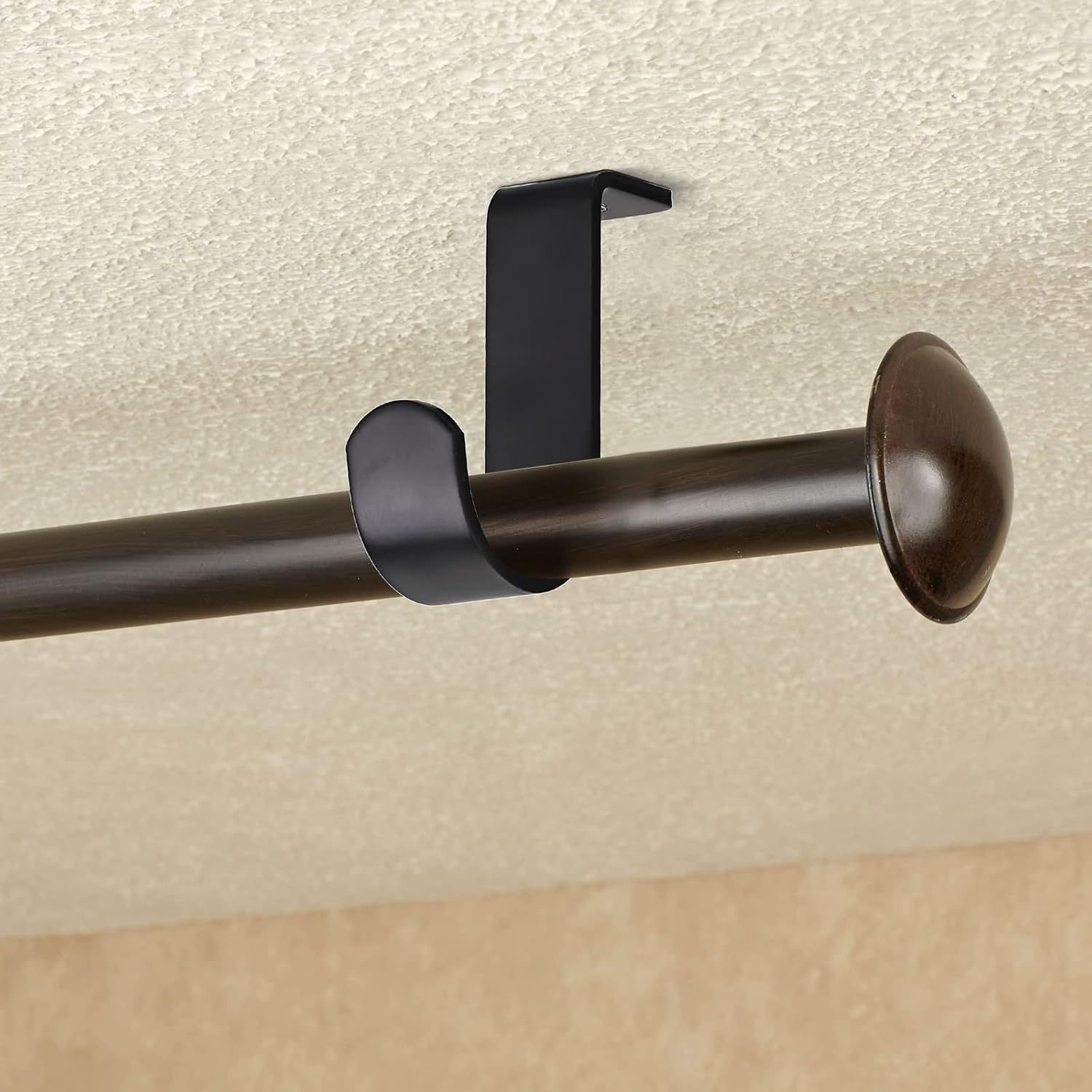 Curtain accessories, curtain rods, Roman rods, top-mounted brackets, base brackets, factory supply, wholesale, cross-border hot sales Specification drawing