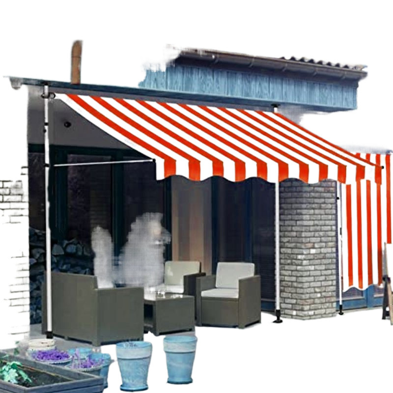 Sunshade, balcony, upright canopy, folding and retractable rain, shop, hand-cranked rain, eave, courtyard, household sun protection, Zhao Item Picture