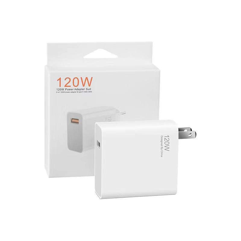 Original factory set wholesale of 120W European standard charger for Xiaomi, 67W British standard fast charging head for mobile phones, USB charging head details Picture