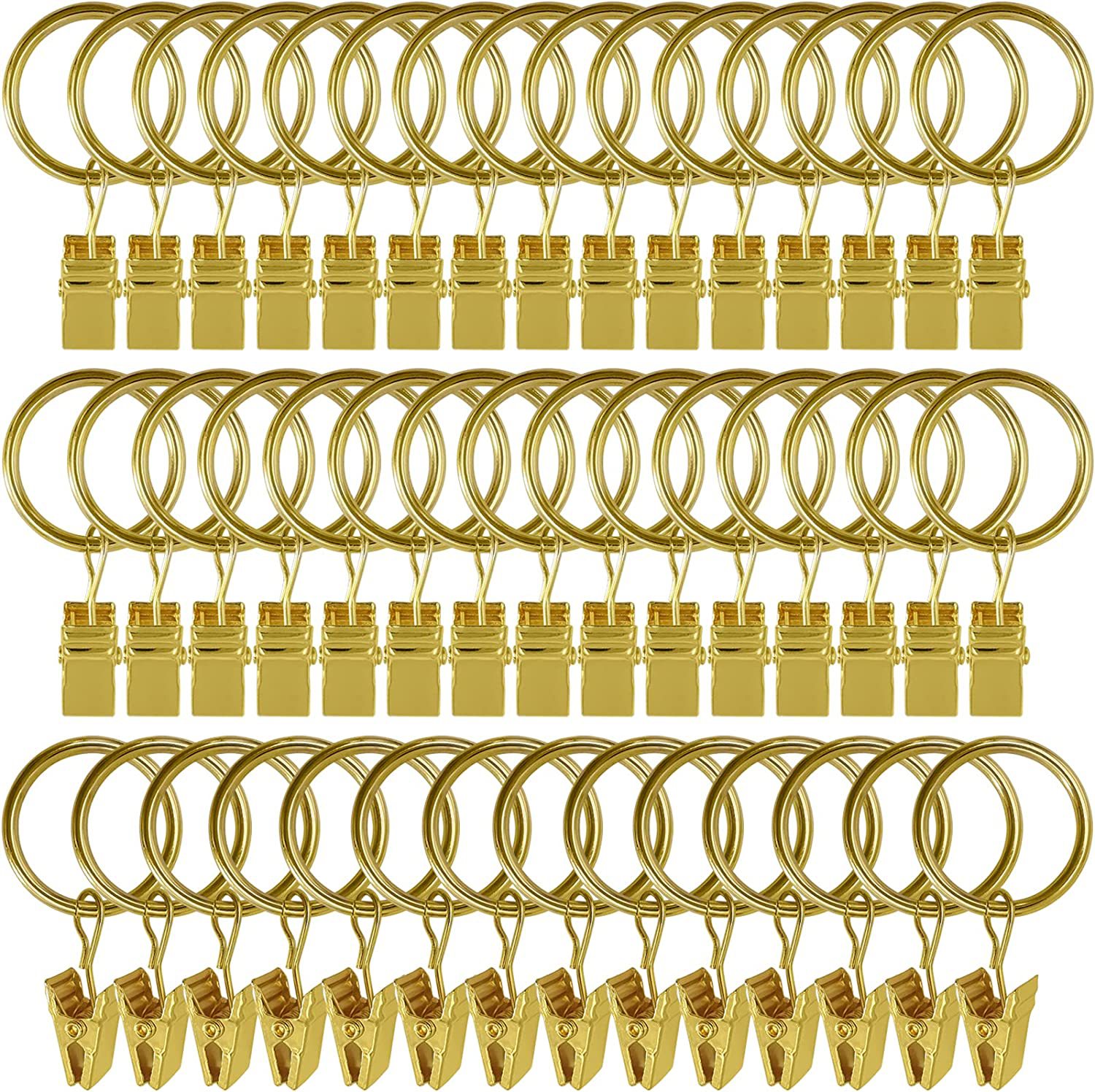 3.5*38 inner diameter metal curtain clip, curtain ring, curtain buckle, hanging ring, metal curtain clip hook details Picture