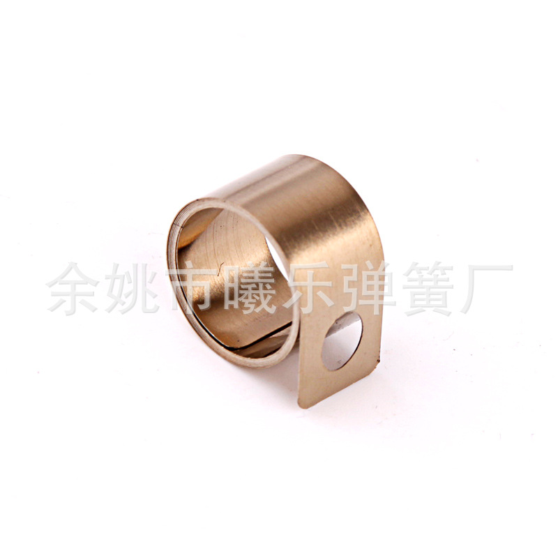 The manufacturer supplies stainless steel constant force spring reset coil springs Specification drawing