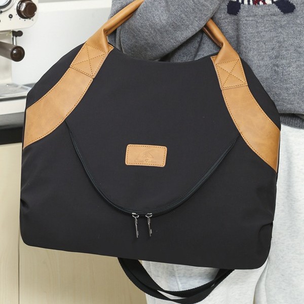 Fashionable and simple women's bag 2024 Winter new large-capacity tote bag, trendy handbag, single-shoulder crossbody nylon bag full figure