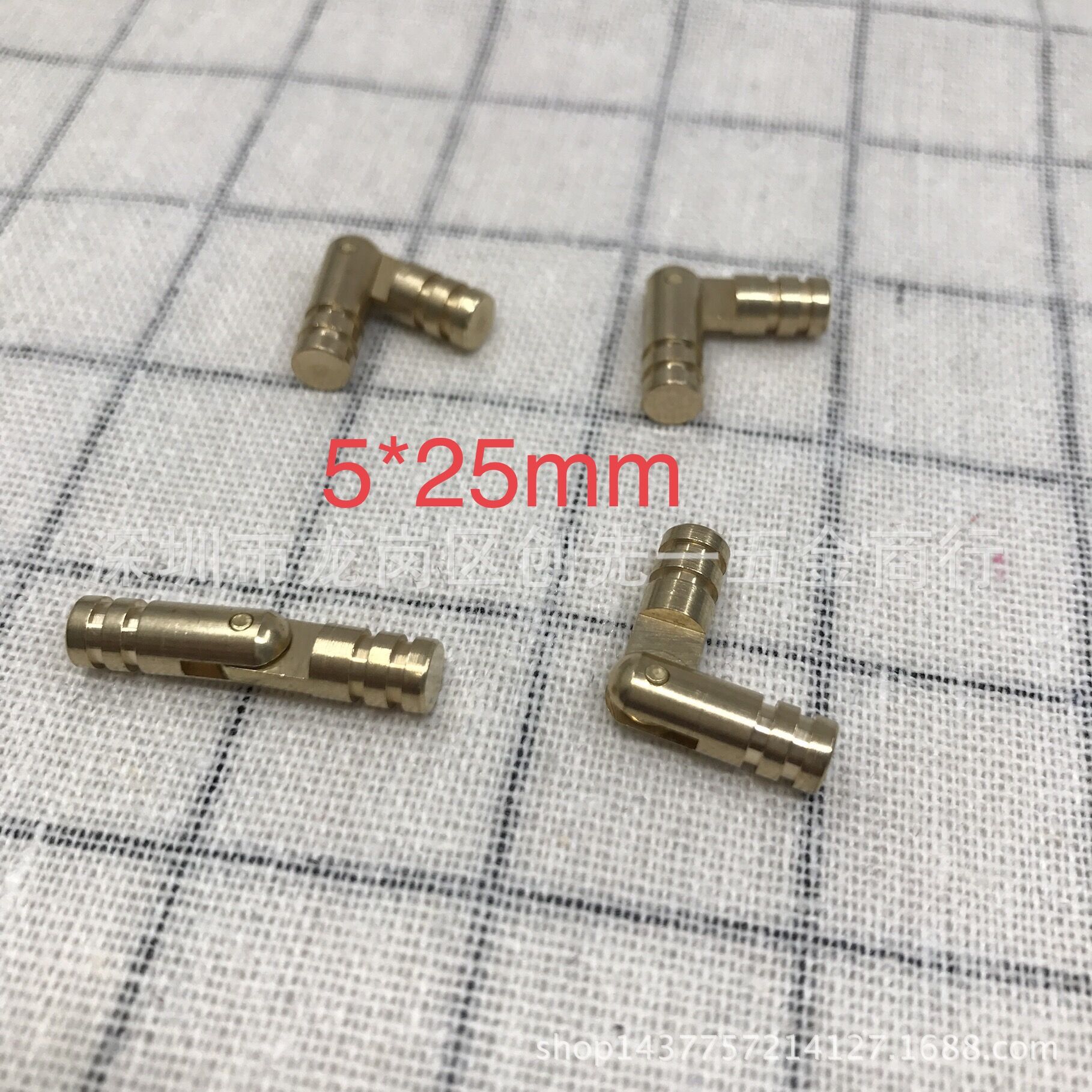 Brass cylindrical hinge, cylindrical hinge, gift box hinge Item Picture