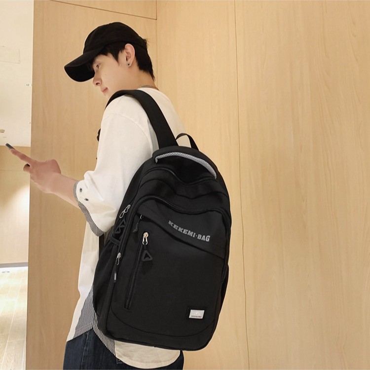 New forest-style couple backpacks for middle and junior high school students, large-capacity travel backpacks for high school and college students details Picture