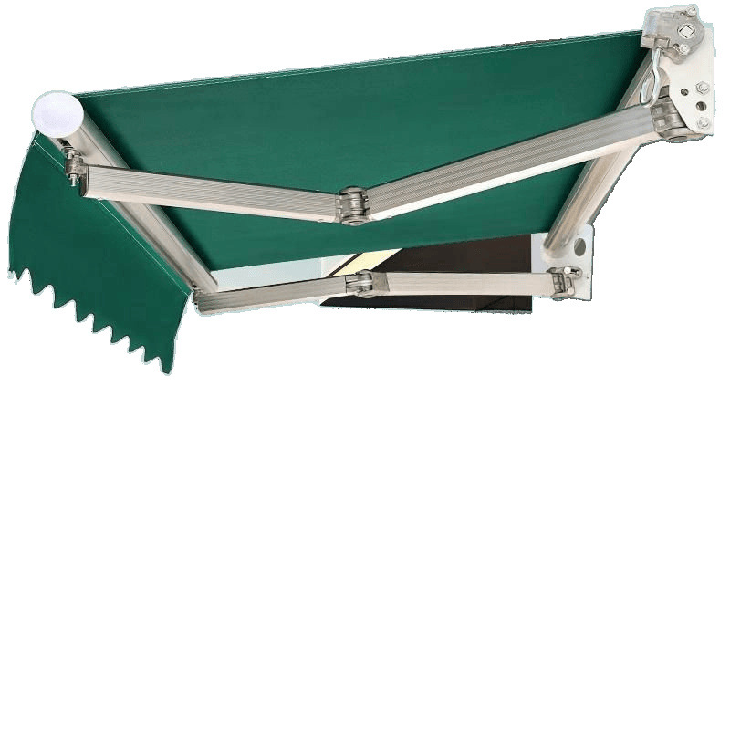 Outdoor telescopic folding sunshade and rain shelter, balcony canopy, shop storefront, parking canopy, hand-cranked electric tent Item Picture