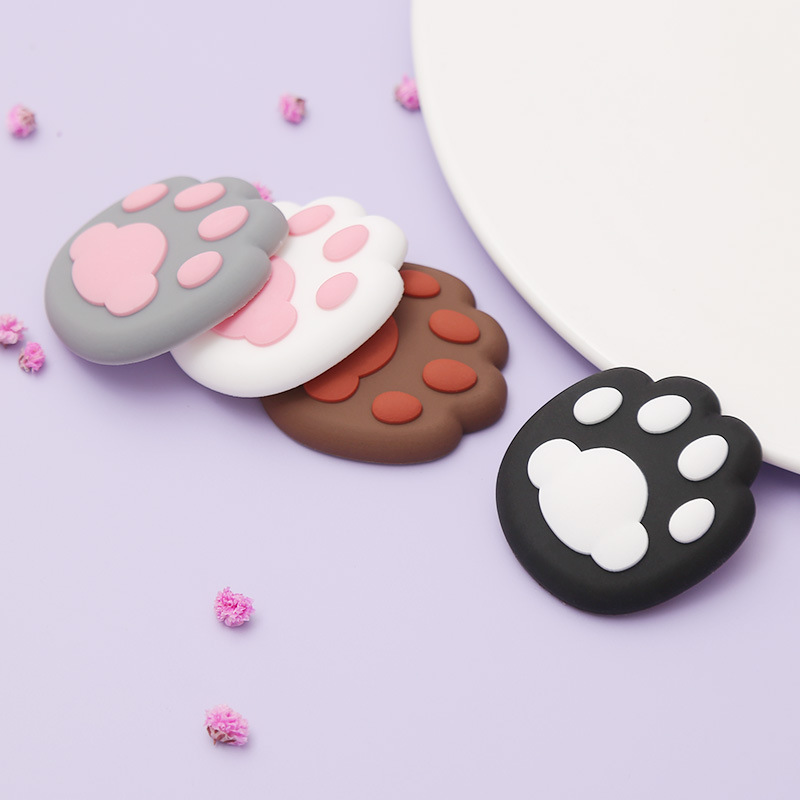 Cute cat paw anti-collision pads, door handles, healing anti-collision stickers, three-dimensional silicone 3D protective wall stickers, decoration wholesale Application Scenario