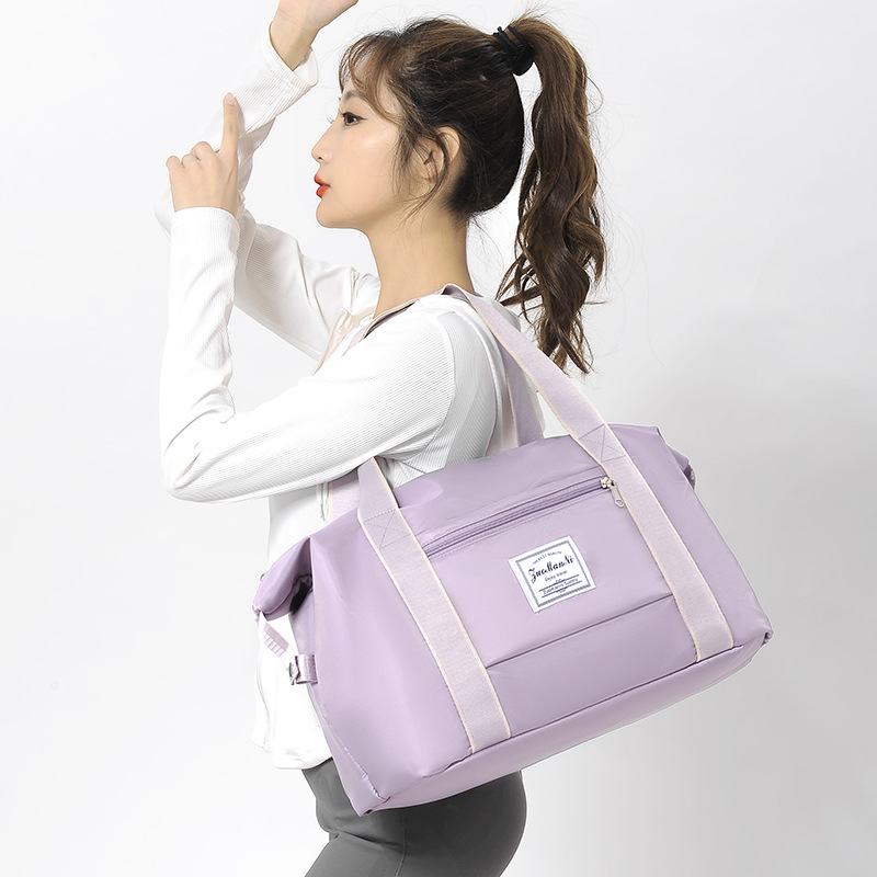 2025 New large-capacity travel bag, dry-wet separation sports and fitness bag, hand-held yoga bag, lightweight luggage bag full figure