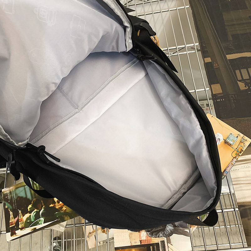 Men's casual and simple backpack, a backpack for junior and senior high school students, Japanese-style lightweight and large-capacity college students, a versatile schoolbag Specification drawing