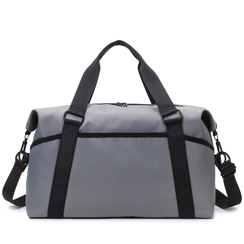 A new large-capacity, simple hand-held travel bag with a handle, a dry-wet separated sports and fitness bag, and a portable single-shoulder bag Item Picture