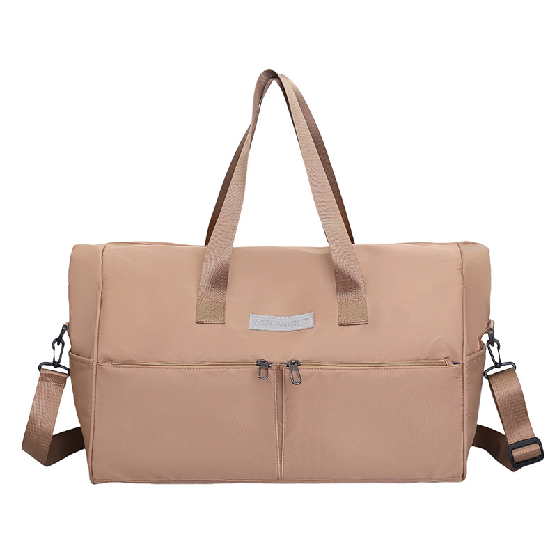 Travel bags for both men and women, hand-held sports and fitness bags, dry and wet separation luggage bags for short business trips, and bags for pregnant women waiting to give birth Item Picture