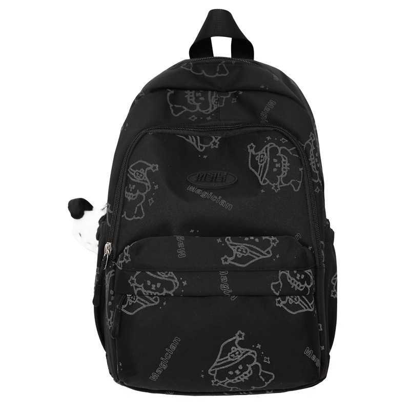 High appearance level schoolbag, cute backpack for female college students on Instagram, soft girl, super light backpack for junior and senior high school campuses Item Picture