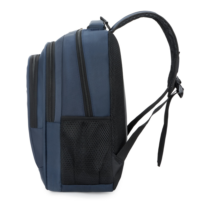 New fashionable, simple and trendy backpack for men, large-capacity business and casual backpack, travel and commuting computer bag details Picture