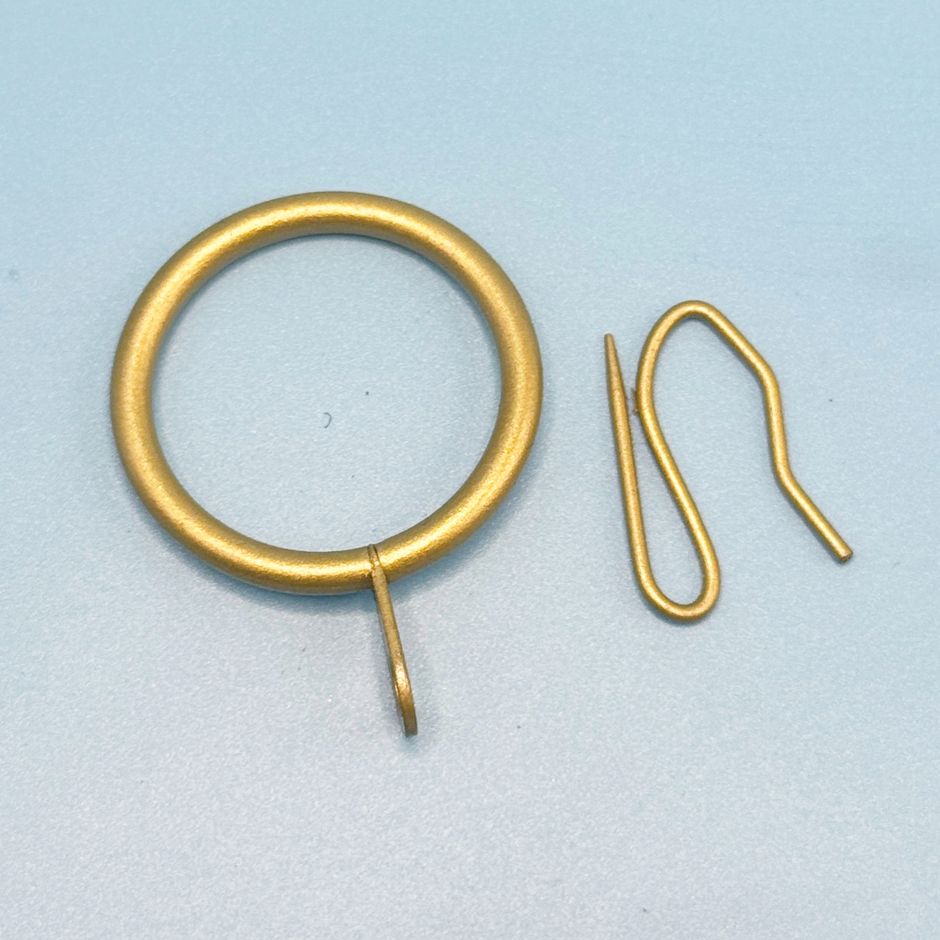 Cross-border curtain circular metal lifting rings, curtain rings, plastic curtain hooks, curtain hook accessories, pointed hooks Specification drawing