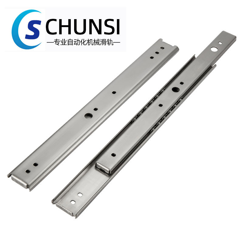 SSRN36 two-section 304 stainless steel linear slide rail IDC01 high-temperature resistant KC-1251 guide rail 35 width SNS35S Application Scenario