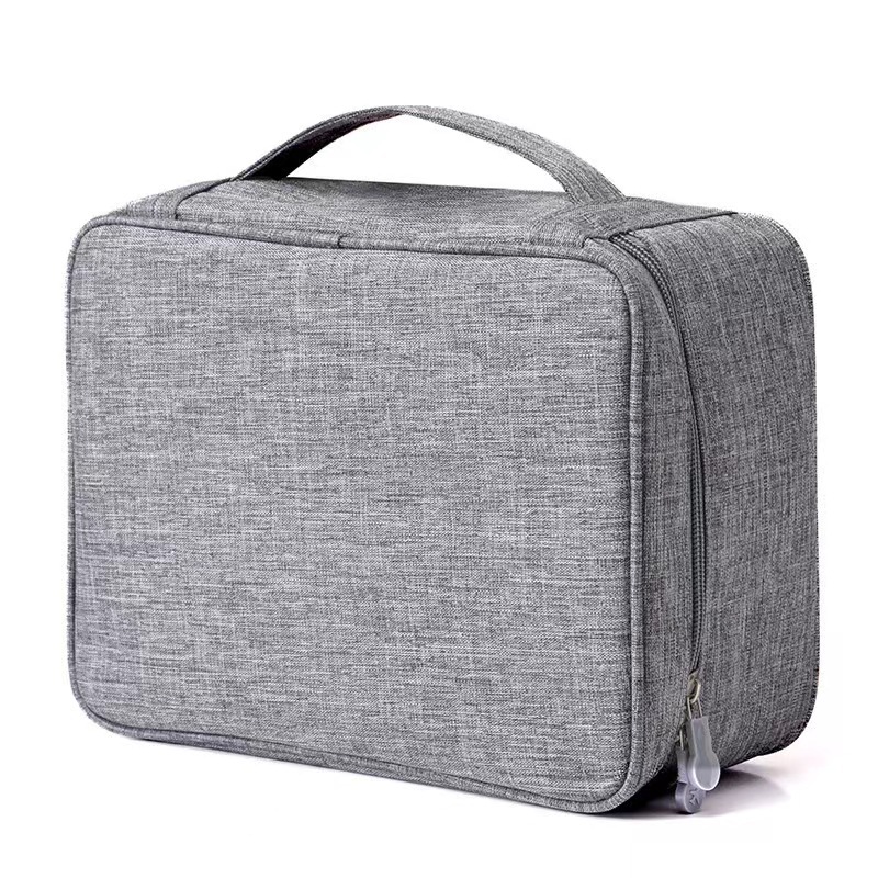 Cationic digital bag, data cable, portable storage bag, multi-functional travel power bank, USB flash drive and earphone storage bag Item Picture