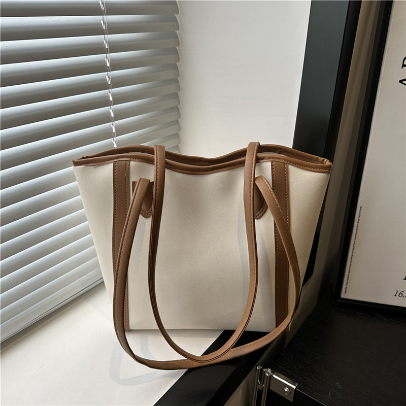 High-end large bag 2025 new trendy and fashionable single-shoulder bag for women, large-capacity tote bag for work and commuting full figure