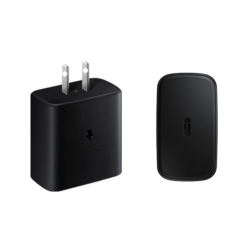 The 25W charger is compatible with the PDQC protocol fast charging for Samsung s22/s21/s24 series Type-C mobile phone chargers Specification drawing