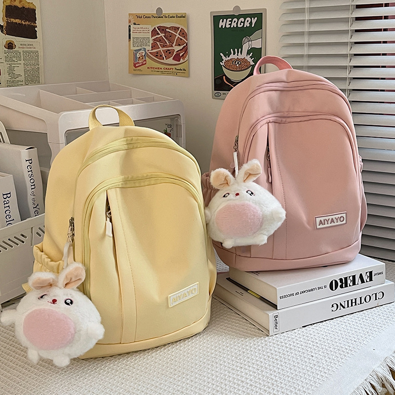 Cross-border forest-themed campus durable travel dirt-resistant backpacks, ultra-lightweight schoolbags, trendy high-appearance-level backpacks details Picture