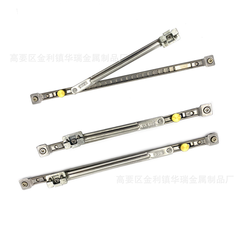 Plastic-steel Windows, broken bridge Windows, wind braces, casement window limiters, wind deflector rods, inward-opening and inward-tilting struts, window and door accessories, no need for drilling details Picture