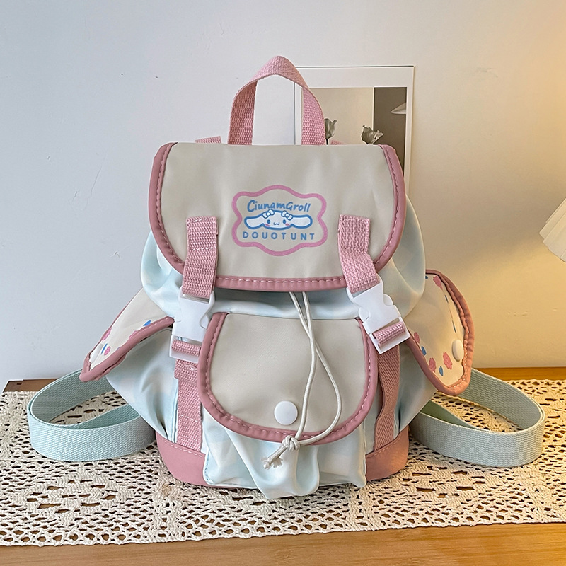 Spring Outing Backpack 2025 New Style Student schoolbag, girls' crossbody bag, Yugui Dog MINI backpack, cute girl full figure