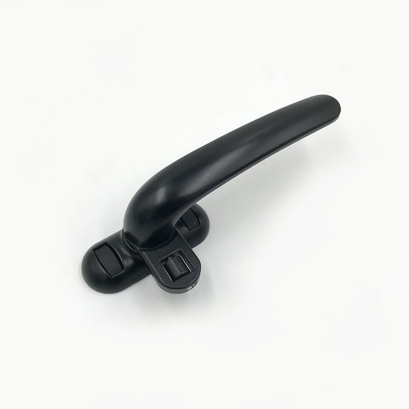 50-type aluminum alloy door and window handle, casement window handle, 7-shaped lock handle accessory, sliding door with buckle small handle Item Picture