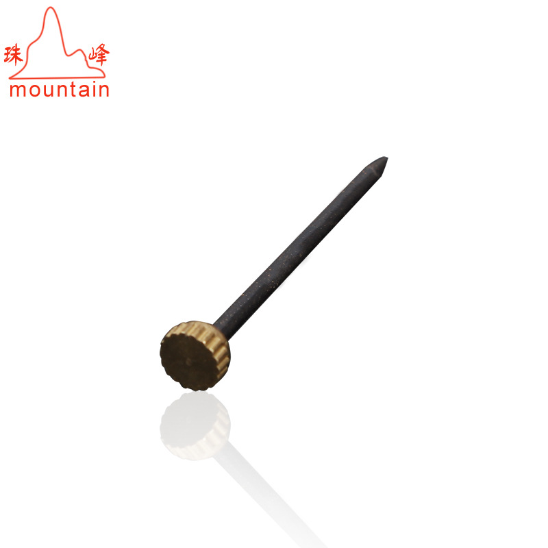 Factory direct sales and wholesale of high-quality iron nails, black copper-head nails, golden nails, photo frame hook nails Application Scenario