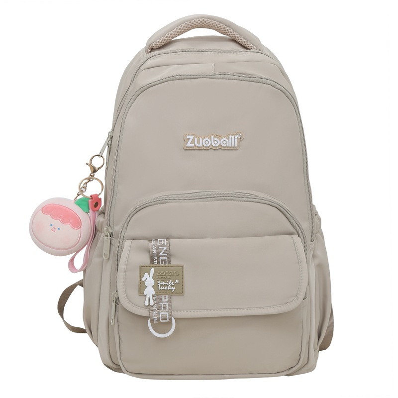 Ins-style multi-layer large-capacity schoolbag, Korean version backpack for middle and high school students, children's travel computer backpack Item Picture