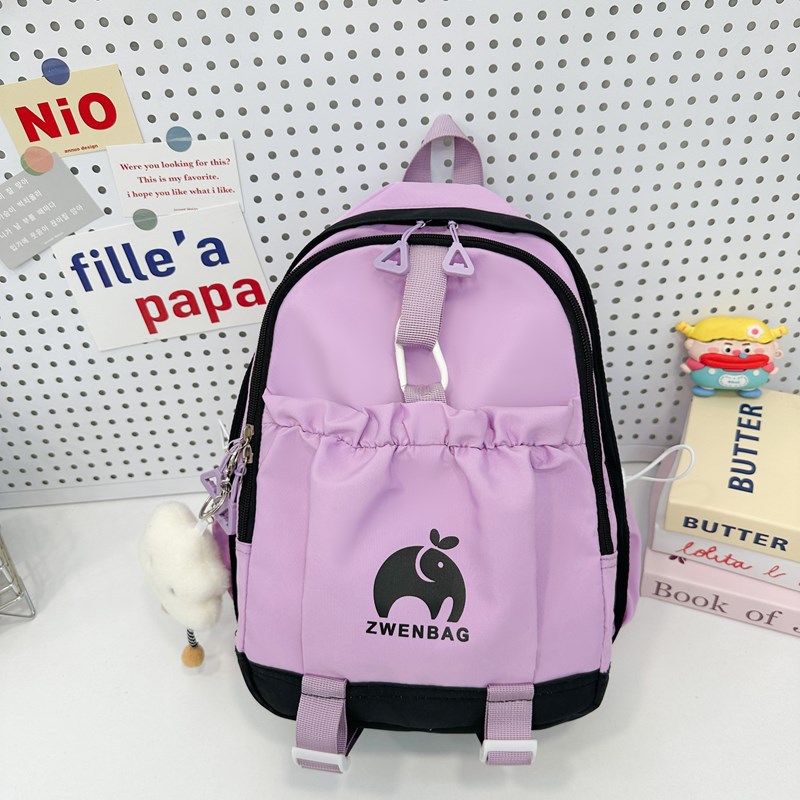 New children's trendy bags, study tour backpacks, boys' and girls' travel bags, lightweight primary school backpacks and schoolbags full figure